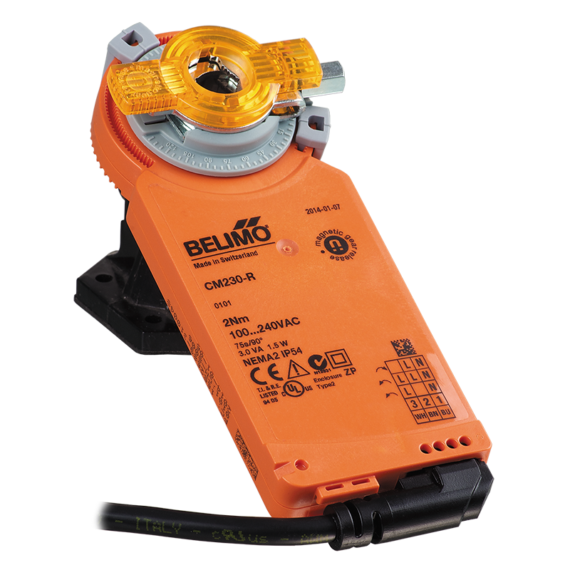 Electrical accessories for industrial units - Electric actuators