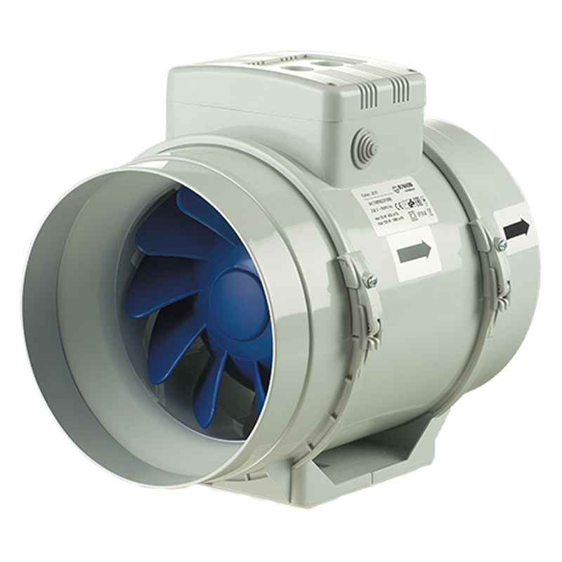 Blauberg Turbo EC 200 FR1 - Mixed-flow inline fans with EC-motors