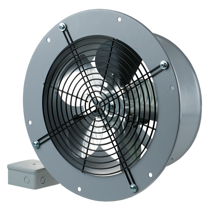 Blauberg Axis-QRA 200 - Wall-mounted axial fans with aluminium impellers