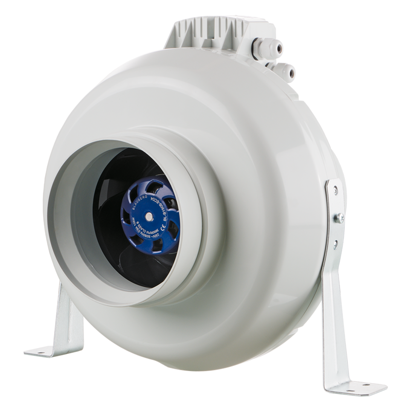 Blauberg Centro EC 200 FR1 - Centrifugal inline fans in plastic casings with EC-motors