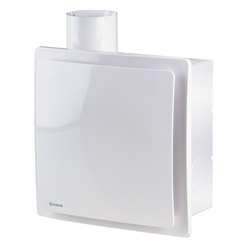 Blauberg Valeo-BP 35/60 K I - High-pressure centrifugal fans in a plastic flush-mounted casing with upward air discharge
