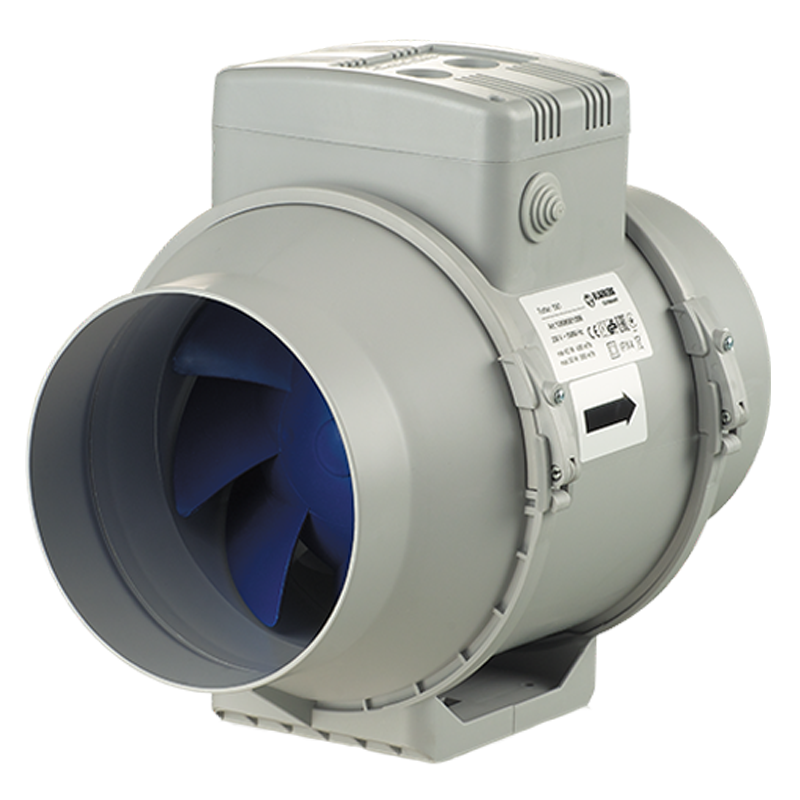 Blauberg Turbo EC 160 FR1 - Mixed-flow inline fans with EC-motors