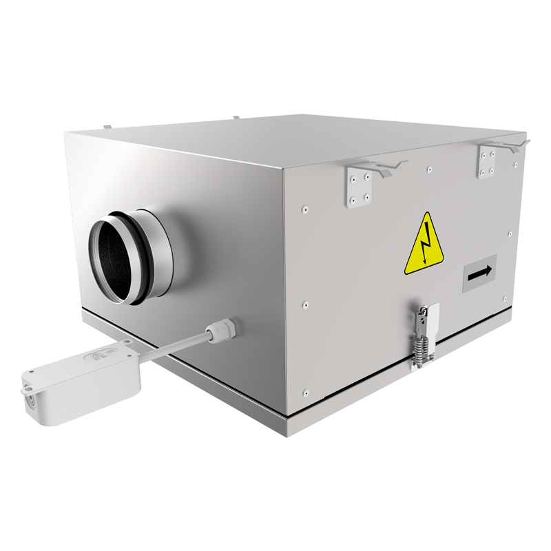 Blauberg Iso-RB 450 L - Centrifugal inline fans with backward curved blades in cases with improved sound insulation properties