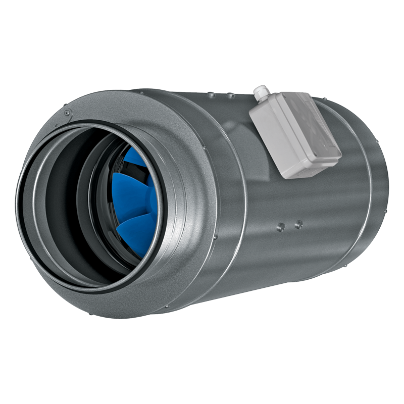 Blauberg Iso-Primo 400 G1 - Mixed-flow inline fans in sound-insulated casings