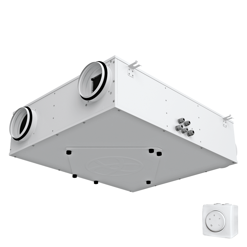 Blauberg KOMFORT ERV D 350 R S20 - Suspended heat and energy recovery air handling units