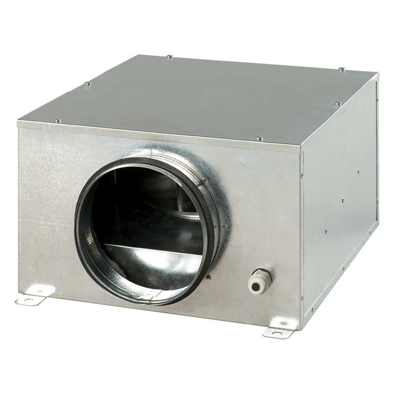 Blauberg Iso-B EC 315  - Centrifugal inline fans with backward curved blades in sound-insulated casings with EC-motors
