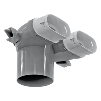 Radial ductwork - Air distribution - Series Blauberg Connectors 52 mm