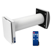 Decentralized HRU for residential buildings - Decentralized ventilation units - Series Blauberg VENTO Expert DUO A30-1 S10 W V.2