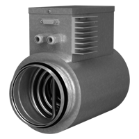 Heaters - Accessories for ventilating systems - Series Blauberg ENH (round)
