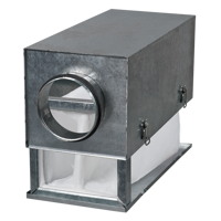 Filter-boxes - Accessories for ventilating systems - Series Blauberg KFBT (round)