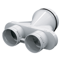 System 75 - Radial ductwork - Series Blauberg Plastic air distribution boxes 75 mm