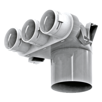 System 63 - Radial ductwork - Series Blauberg Connectors 63 mm