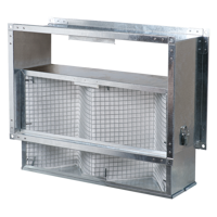 Accessories for ventilating systems - Commercial and industrial ventilation - Series Blauberg KFBK (rectangular)